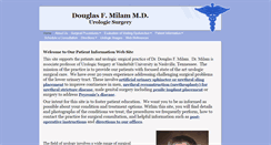 Desktop Screenshot of milamurology.com